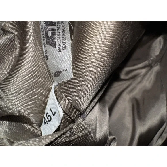 Vintage Hart Schaffner‎ Marx Camel Hair Blazer Men's 46L Plaid Sport Coat Suit - Picture 11 of 12